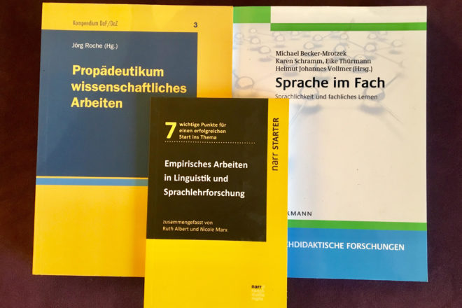 Bücher zur Bildungs-, Schul- und Sprachlehrforschung
