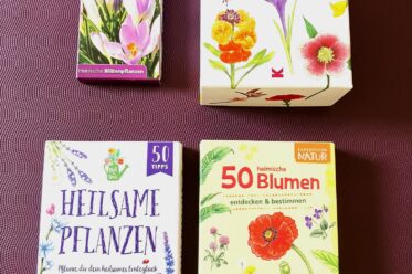 Bildkärtchenspiele mit Pflanzenbildern und Text für die Leseförderung