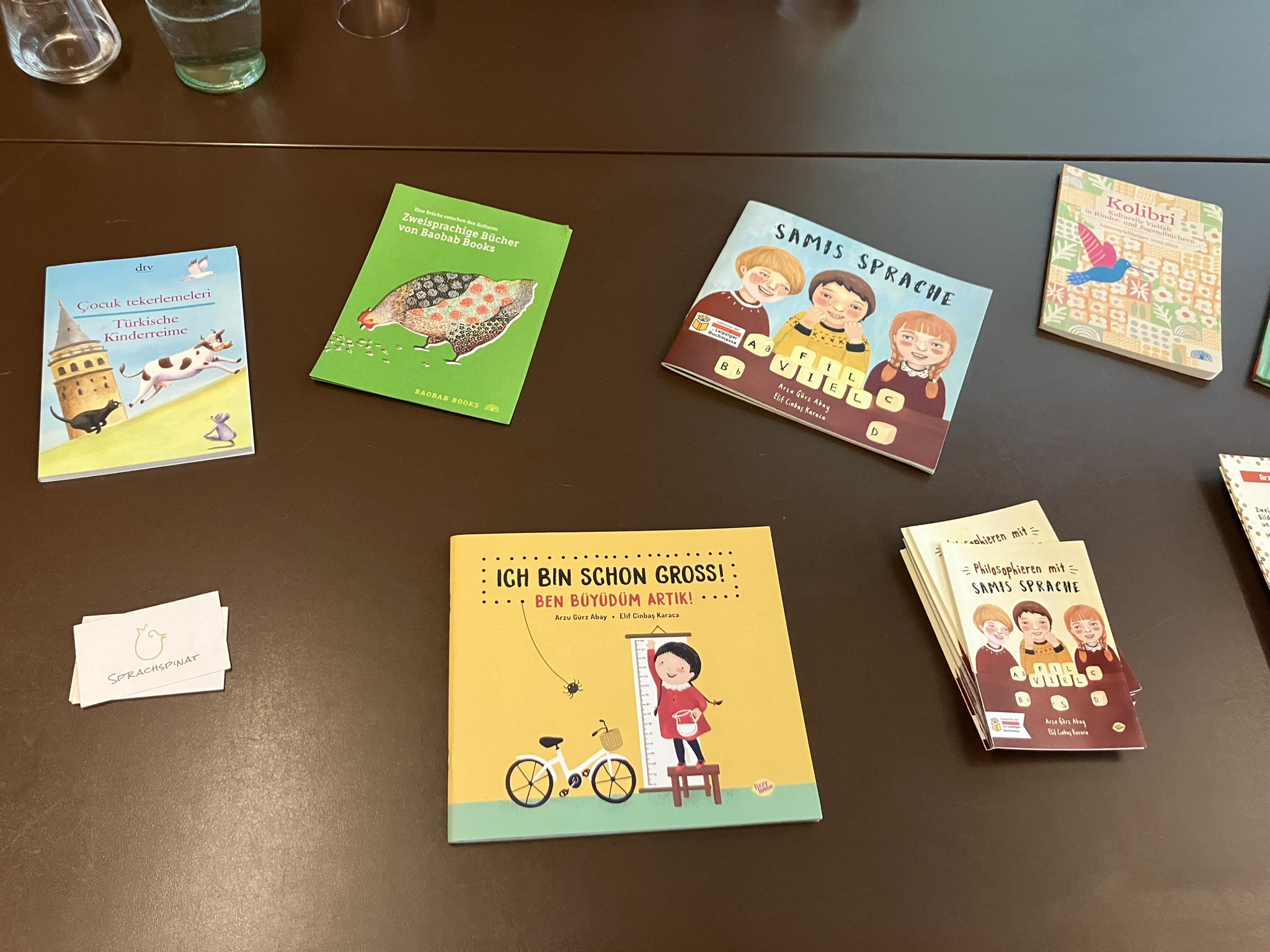 Mehrsprachige Kinderbücher beim Workshop