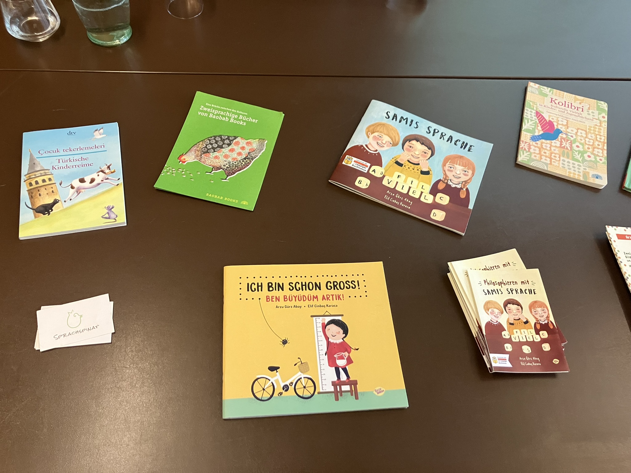 Mehrsprachige Kinderbücher beim Workshop 