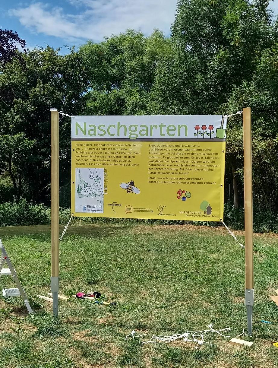 Der Sprachnaschgarten des Bürgervereins Duisburg Großenbaum/Rahm e.V.