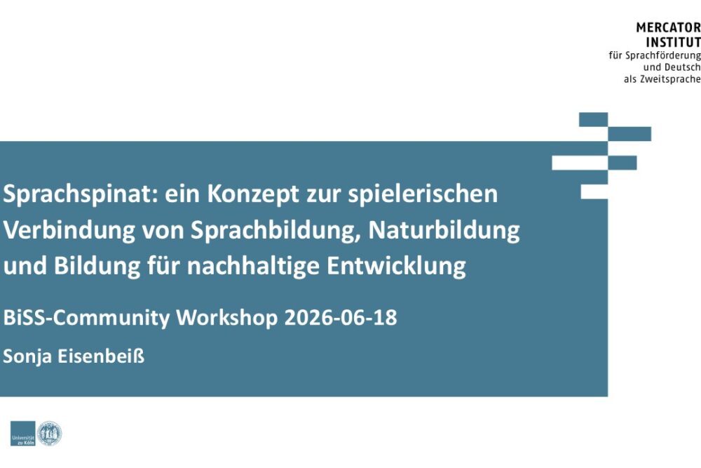 Vortragsfolien für den Sprachspinat-BiSS-Community-Workshop am 18.6.2026