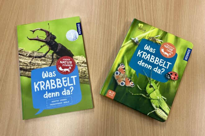 Insektenbestimmungsbücher für das Kita- und Grundschulalter